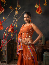 Brown Chaniya Choli